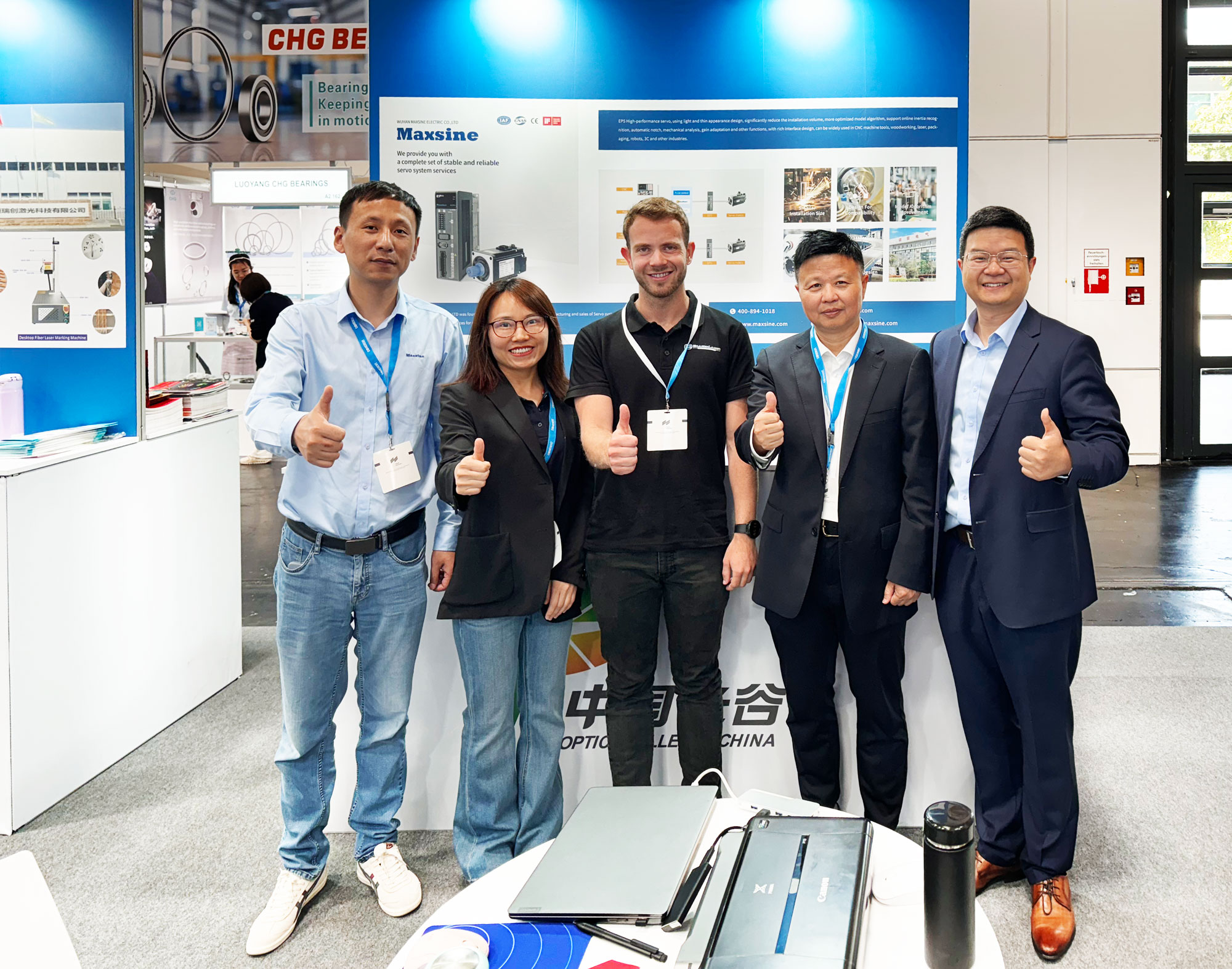 迈信电气携EP5高性能w88win中文手机版亮相慕尼黑双展